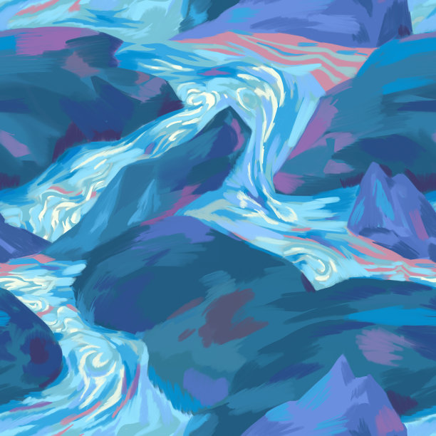 精美大理石底纹抽象画