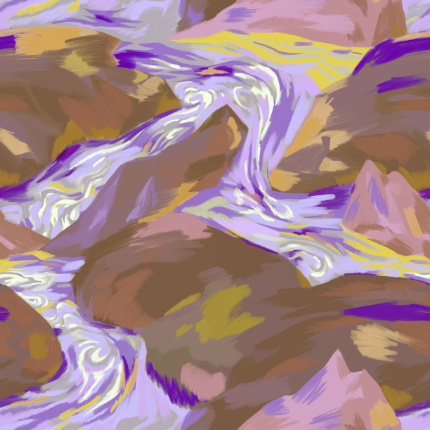 精美大理石底纹抽象画