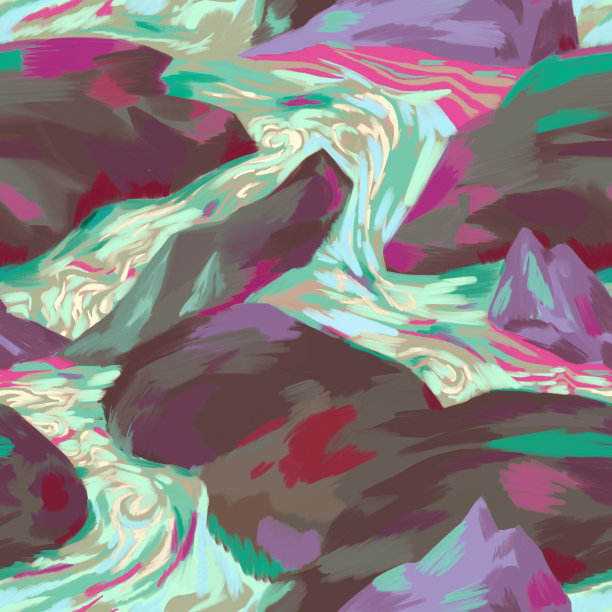 精美大理石底纹抽象画