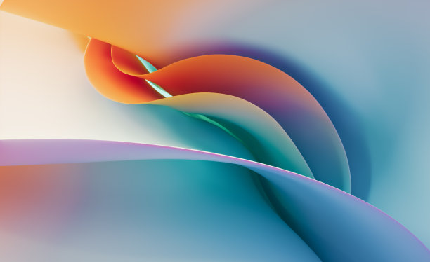 多彩梦幻科技背景