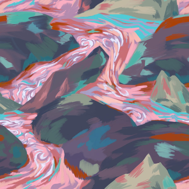 精美大理石底纹抽象画