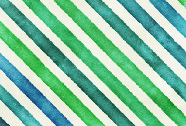 黄绿竖条纹简约背景图案