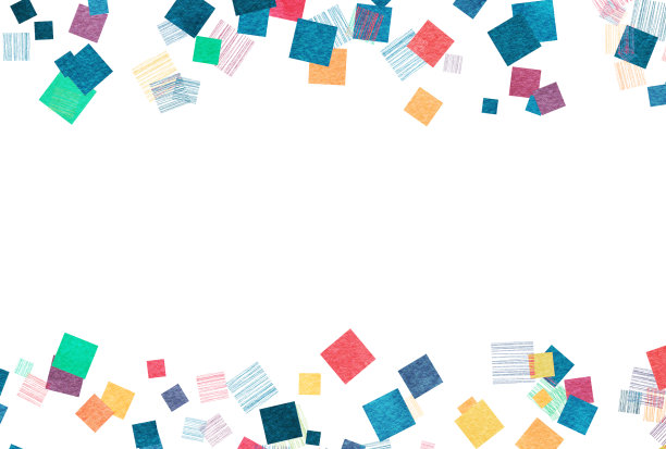 黄绿竖条纹简约背景图案