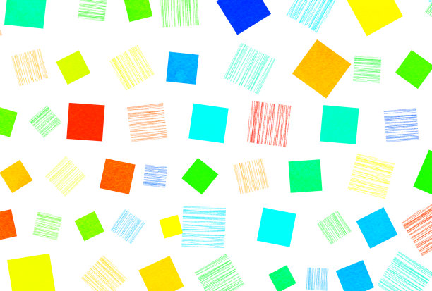 黄绿竖条纹简约背景图案