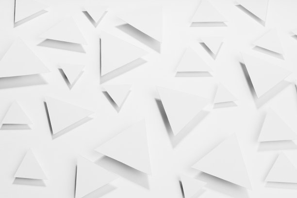 灰色几何图形封面