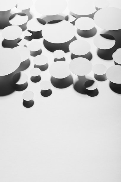 灰色几何图形封面