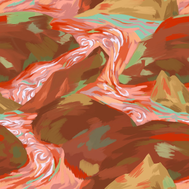 精美大理石底纹抽象画