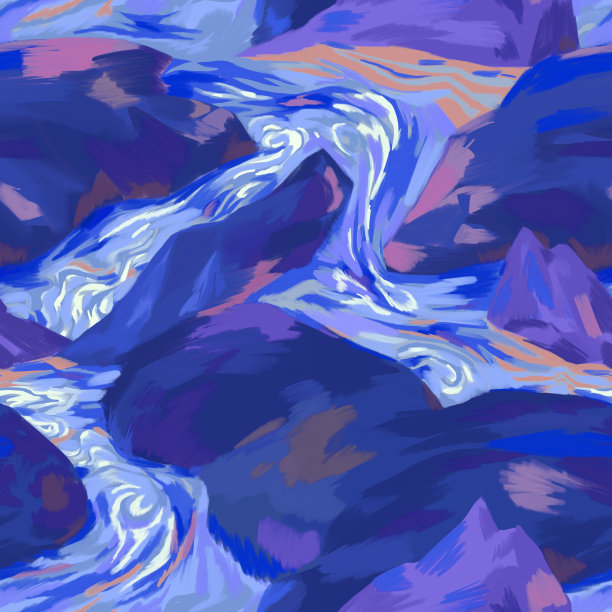 精美大理石底纹抽象画