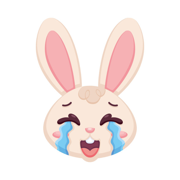 哭泣的兔子头像