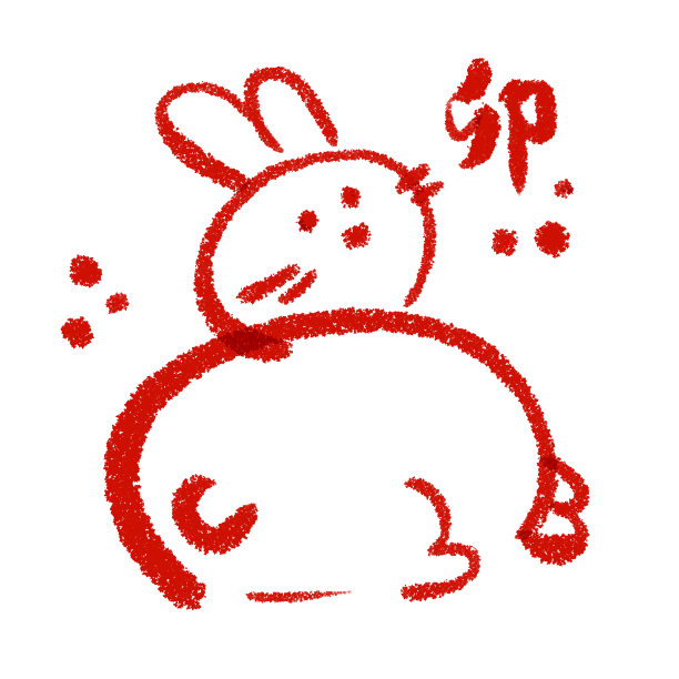 卡通兔子十二生肖吉祥物logo