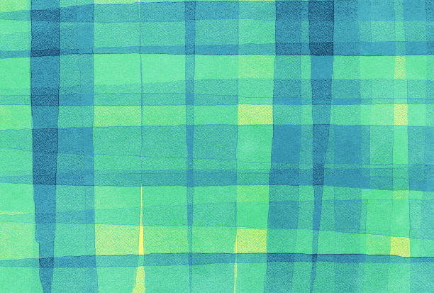 黄绿竖条纹简约背景图案