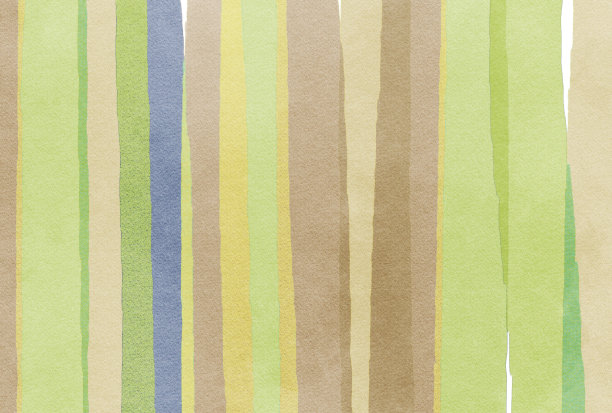 黄绿竖条纹简约背景图案