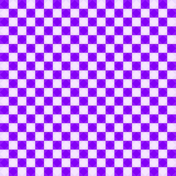 淡紫色格子图案背景素材