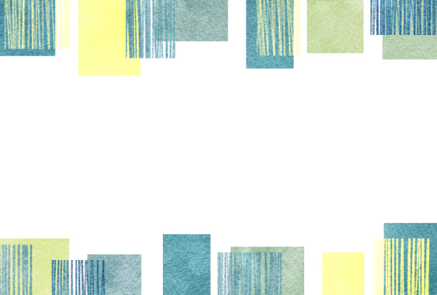 黄绿竖条纹简约背景图案