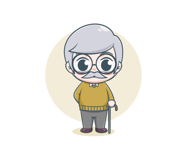 老年男人