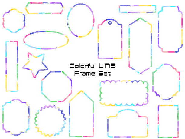 玻璃材质方块矩形圆圈