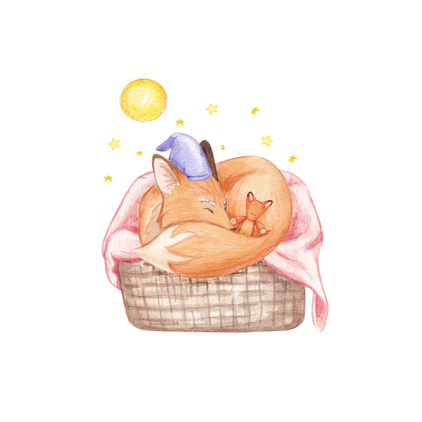 可爱卡通星星插画元素