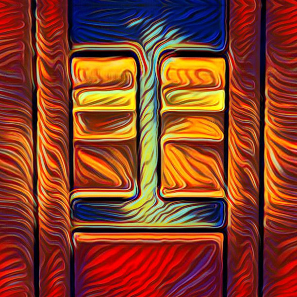 复古装饰品,红色和金色颜色