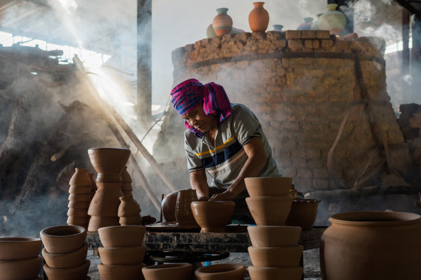 pottery