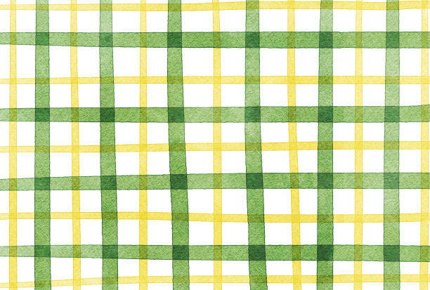 黄绿竖条纹简约背景图案