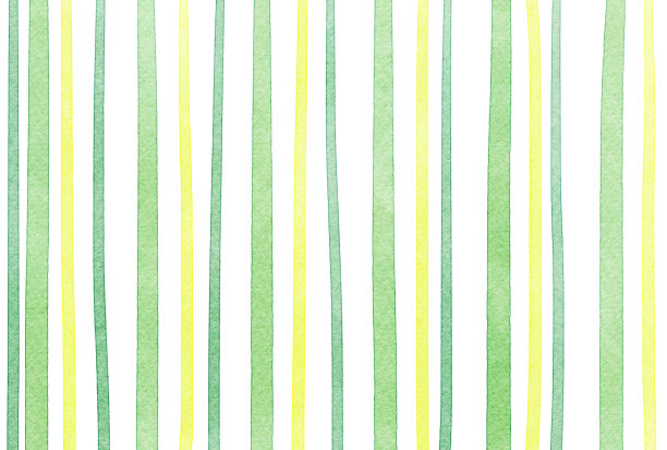 黄绿竖条纹简约背景图案