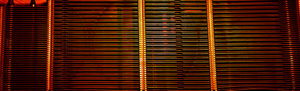 金色几何线条波纹