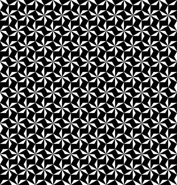 三角形碎花面料