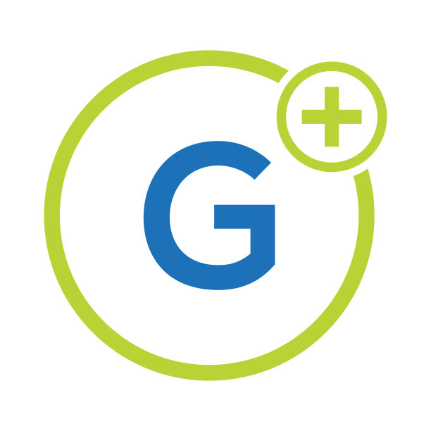 g字母医院logo标志设计