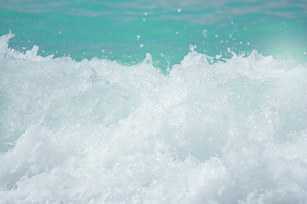 大海海浪海水纹样