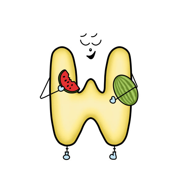 字母w英文w标志