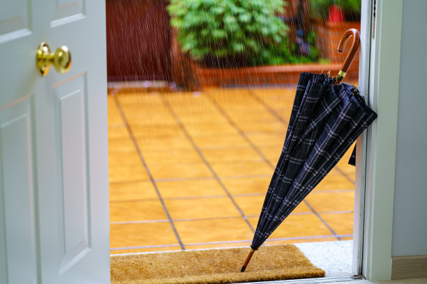 下雨天素材 房子素材 公园素材