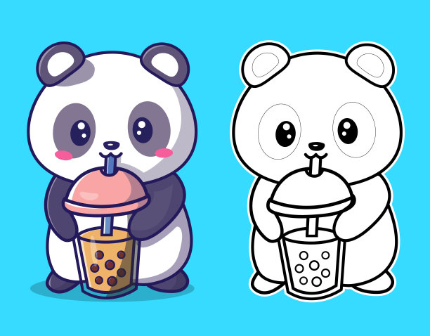 奶茶熊猫