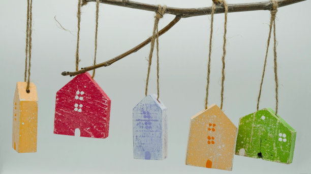 喜庆乔迁之喜背景图