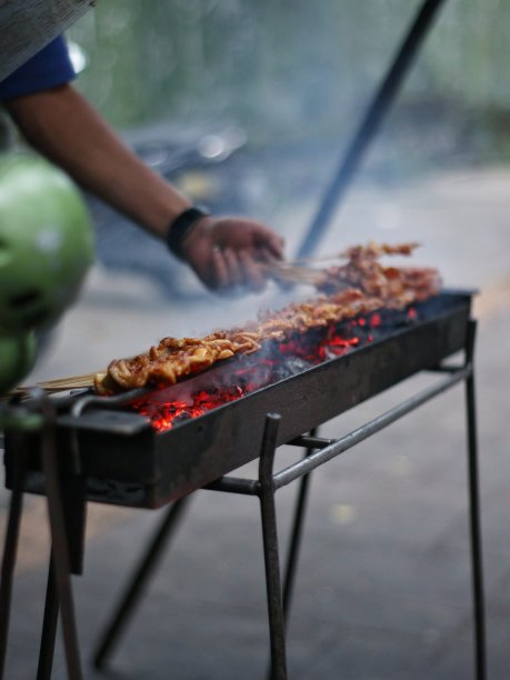 竖版餐饮美食烧烤