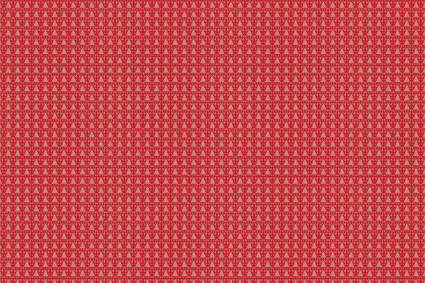 红底无缝图案