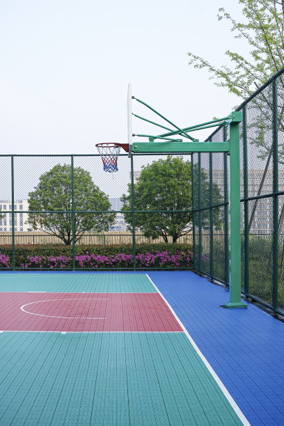 篮球公园背景