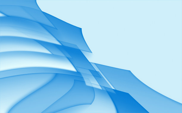 浅蓝色商务科技背景