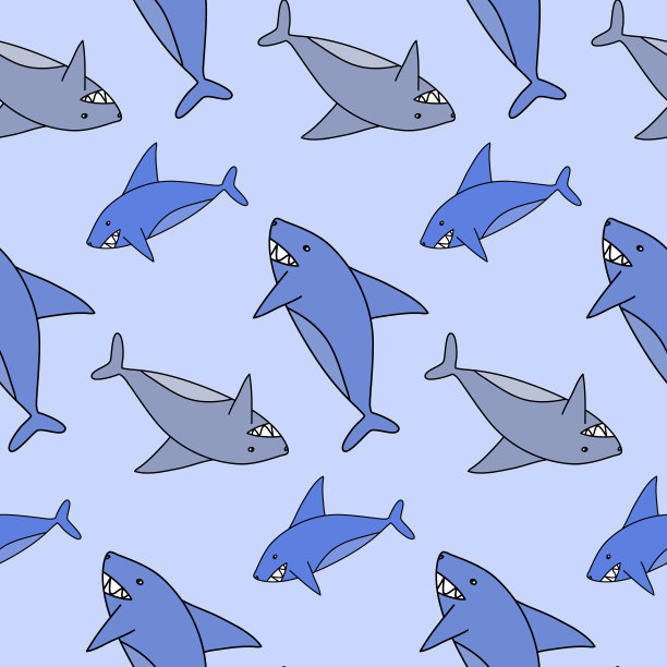 大白鲨,鱼类,尾巴