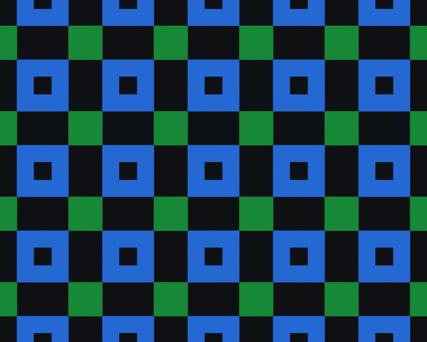 紫蓝几何花纹无缝图案