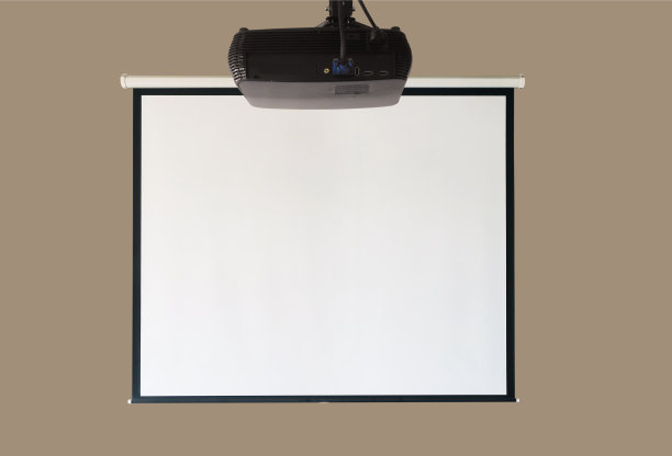 照片墙蓝色办公室学校