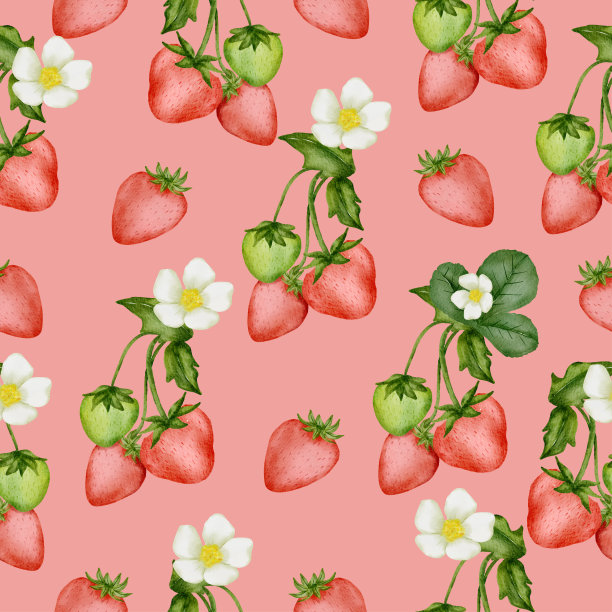 草莓果酱贴纸