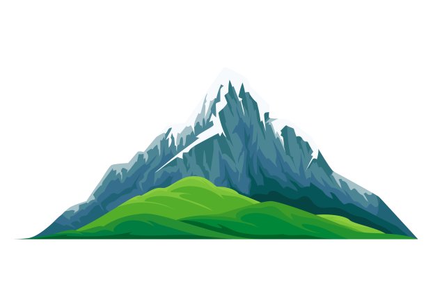 山脊,山谷,山