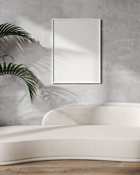 芭蕉叶沙发背景