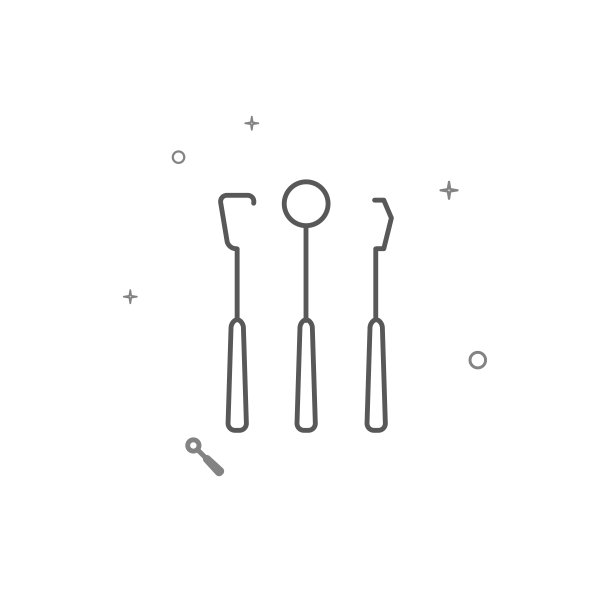 专业牙科诊所设备元素插图