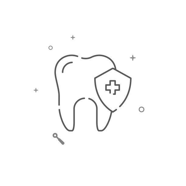 专业牙科诊所设备元素插图