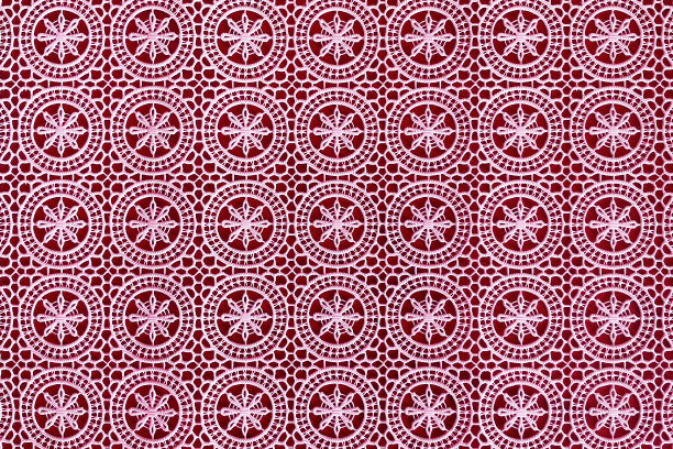红底无缝图案