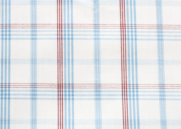 红底格纹服饰图案