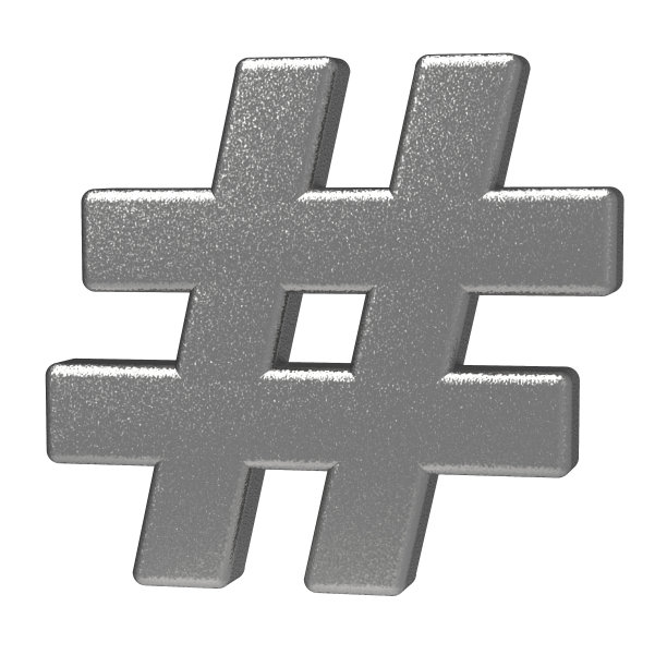 hashtag