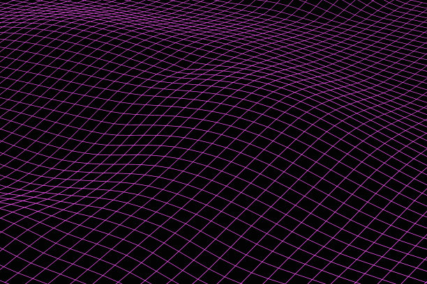 矢量彩色立体分形图案