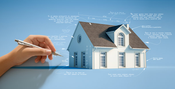 户型图彩图线条